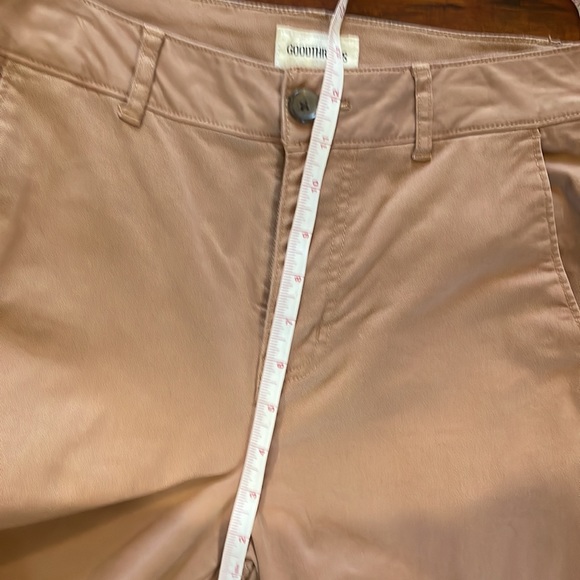 Goodthreads women’s high waisted straight leg brown clay color pants size 4 - Picture 6 of 8